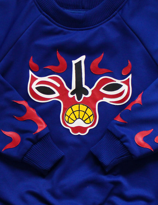 Blue Wrestler Sweatshirt