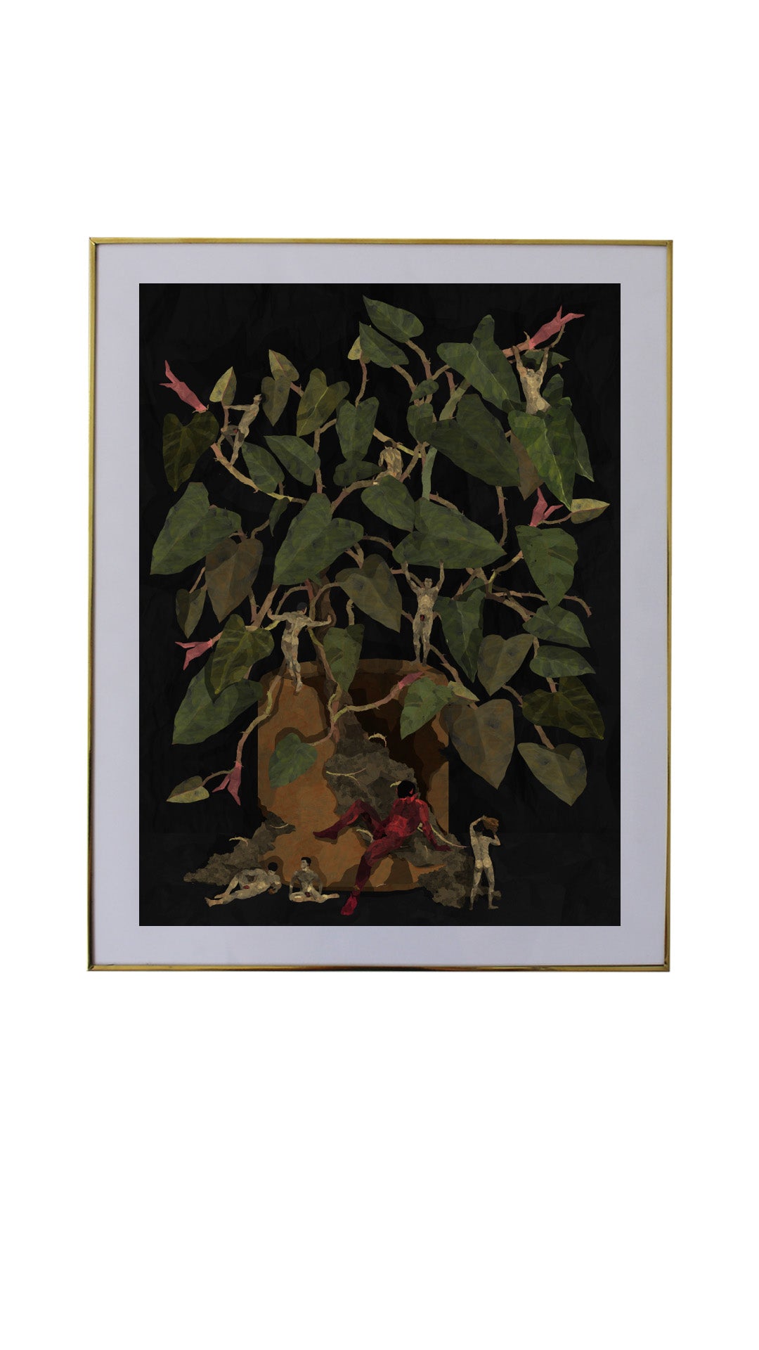 "Flowers" painting