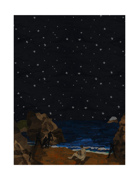 Starry night in Playa del Amor