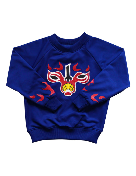 Blue Wrestler Sweatshirt