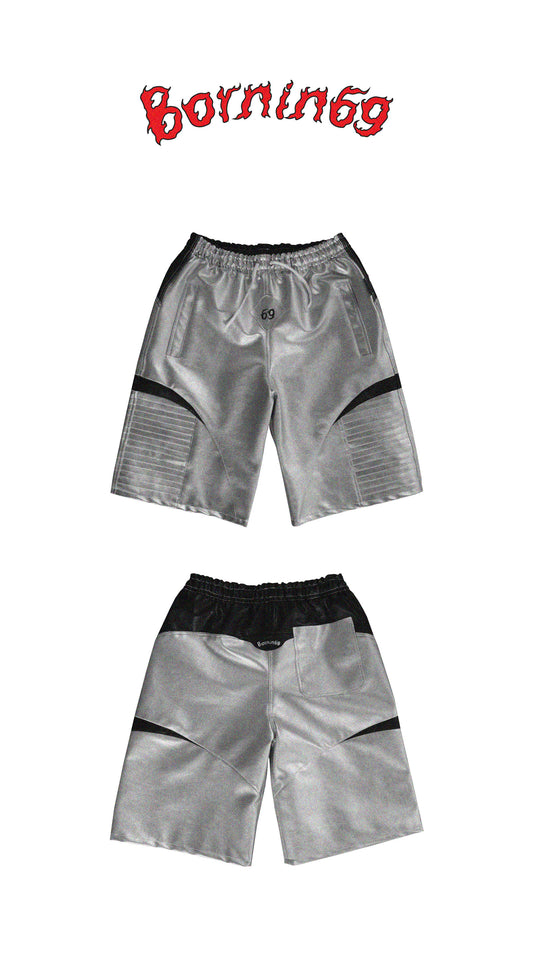 Jort silver motorcycle