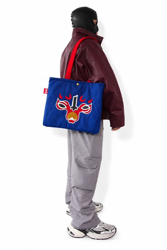 Wrestler Tote Bag