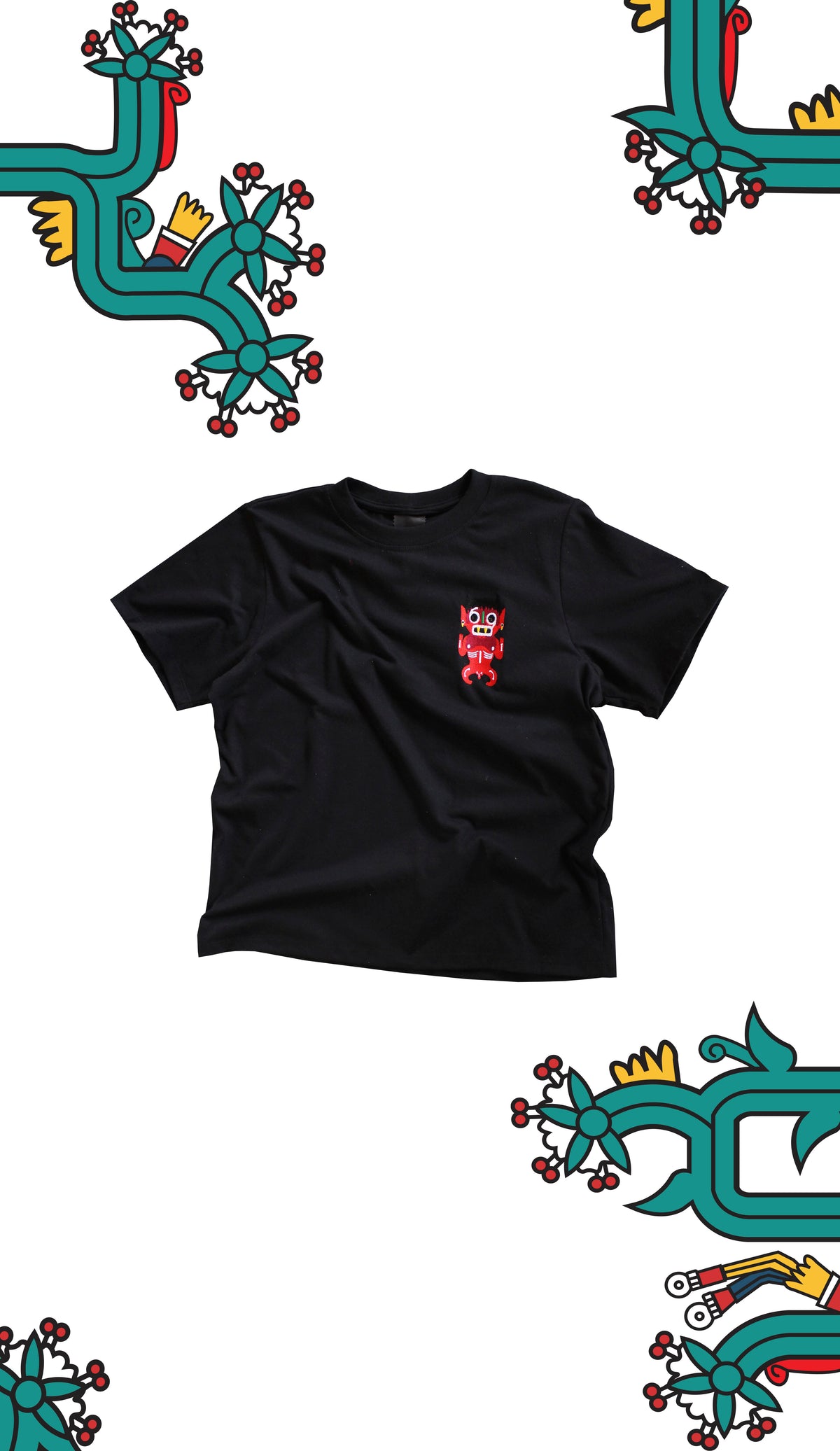 Xochipilli Artisanal T-Shirt