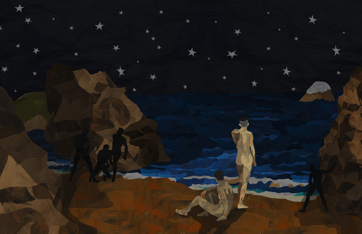 Starry night in Playa del Amor